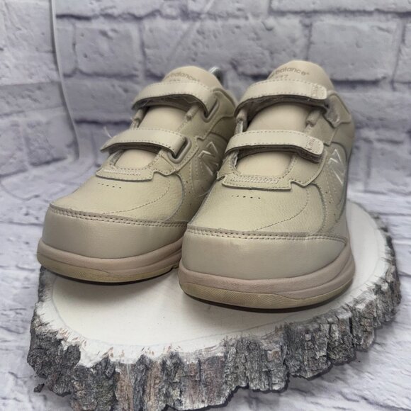 New Balance Beige Athletic Shoes - Picture 3 of 8